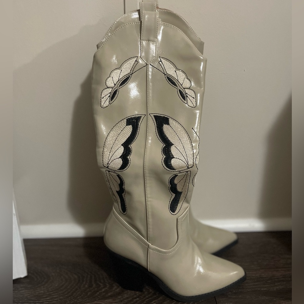 Butterfly Cowgirl Boots